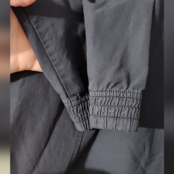 Nike Vintage Navy Lined Jogger Track Pants YOUTH Large - Picture 6 of 6